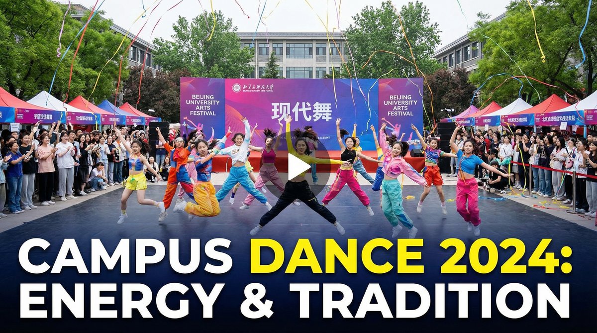 校花传媒·校花传媒·校园舞蹈反差风传媒 | 现代舞与传统服饰的碰撞